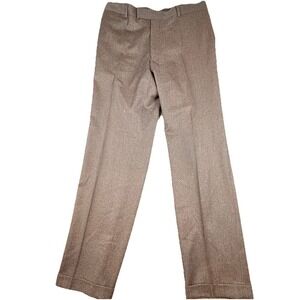 Hugo Boss James‎ Brown Dress Pants Men's 38X36  Virgin Wool Trousers Brown  USA